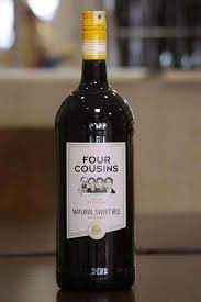 FOUR COUSINS SWEET RED WINE 750ML