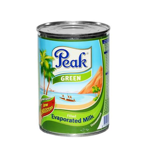 PEAK GREEN EVAPORATED MILK TIN 390G