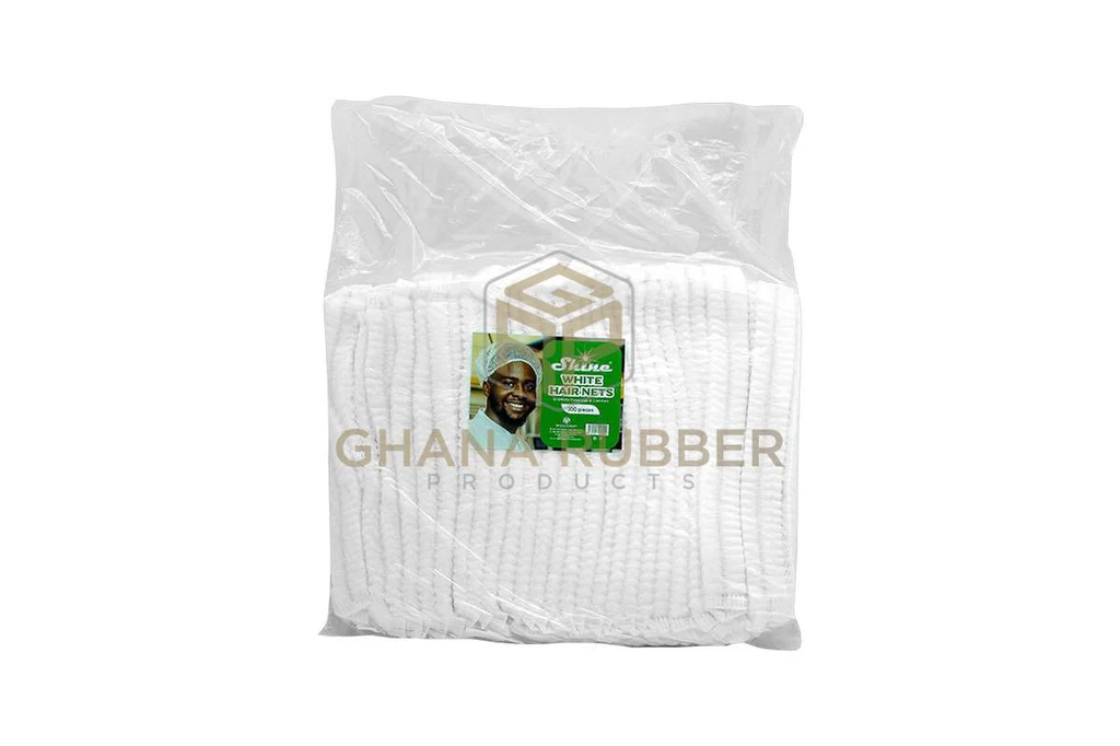 SHINE WHITE HAIR NETS 100 PCS