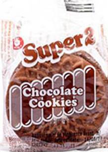 SUPER 2 CHOCOLATE COOKIES 25G