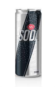 BEL SODA WATER CAN 330ML