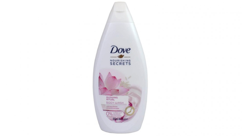 DOVE BATH GLOWING RITUAL 500ML