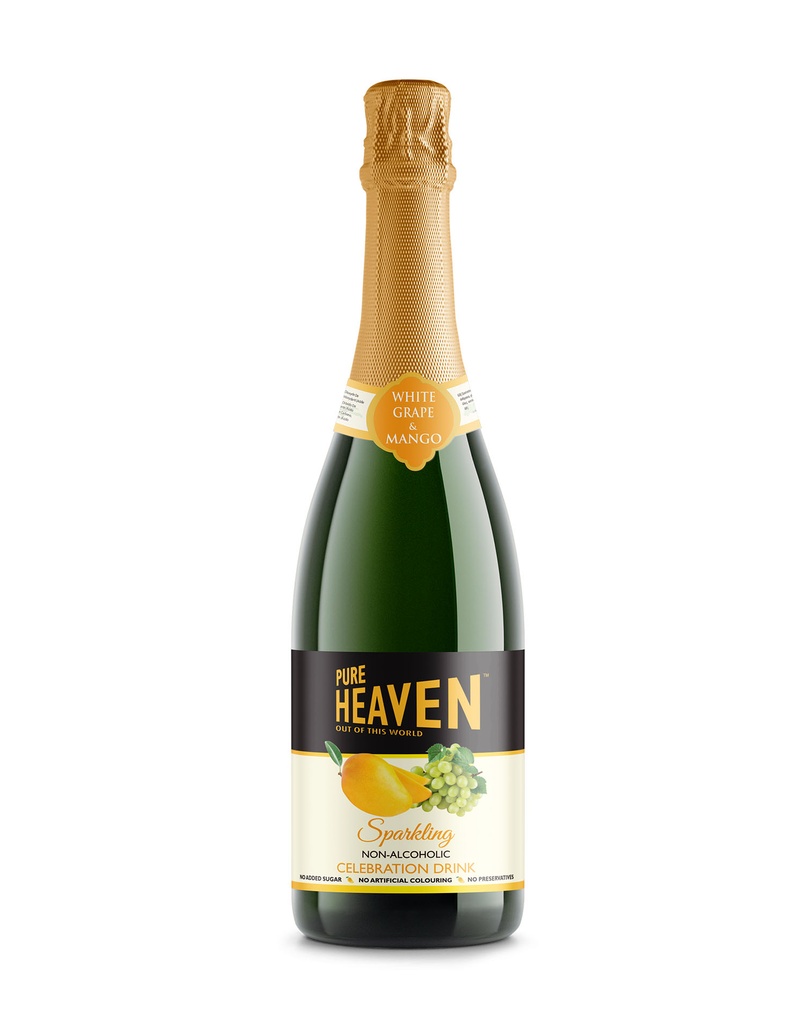 PURE HEAVEN SPARKLING RED GRAPE 750ML