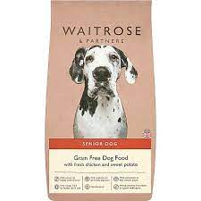 WAITROSE SENIOR DOG GRAIN FREE DOG FOOD 2KG