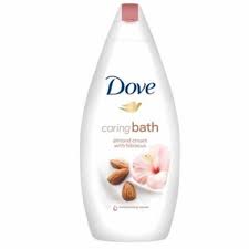 DOVE BATH ALMOND & HIBISCUS 750ML