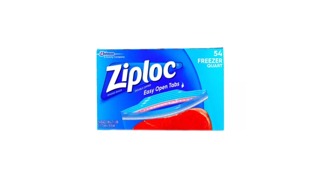 ZIPLOCK 54 FREEZER QUART