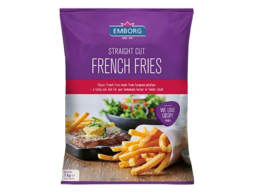 EMBORG FRIES STRAIGHT CUT 1KG