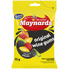 MAYNARDS ORIGINAL WINE GUMS 75G