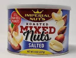 IMPERIAL ROASTED MIXED NUTS SALTED 227G