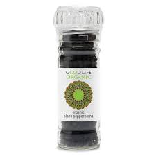 GOOD LIFE ORG BLACK PEPPERCORNS GRINDER 100ML