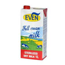 EVEN MILK FULL CREAM 1L