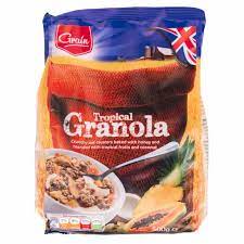 GRAIN TROPICAL GRANOLA 500G