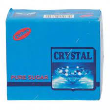 CRYSTAL WHITE SUGAR CUBES 500G