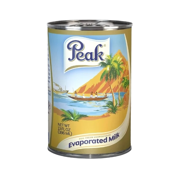 PEAK EVAPORATED MILK 400G