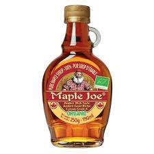 MAPLE JOE ORGANIC SYRUP 250G