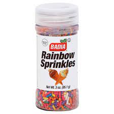 BADIA RAINBOW SPRINKLES 85.1G