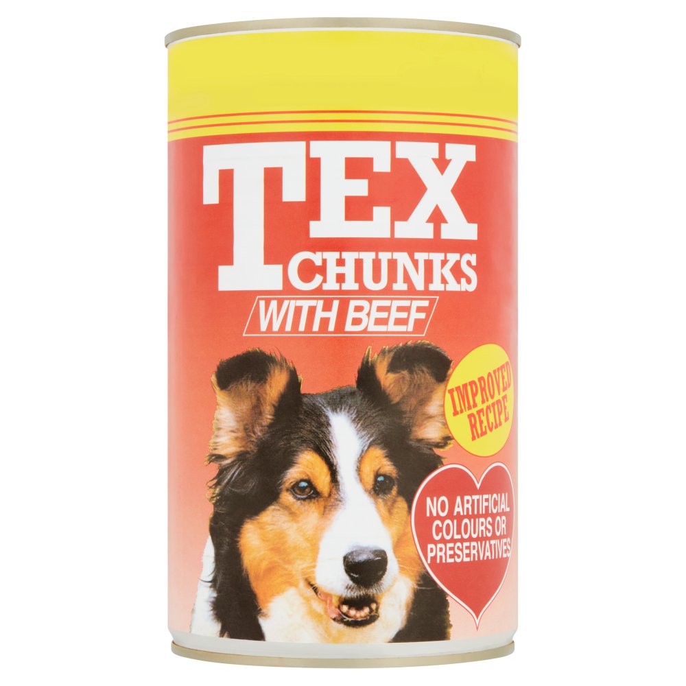 TEX CHUNKS WITH BEEF 1.2KG