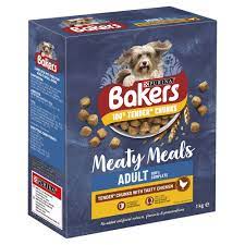 BAKERS 100% TENDER CHUNKS WITH CHICKEN 1KG