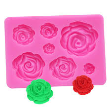 SILICON MOLD-ROSE