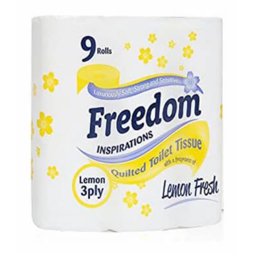 FREEDOM INSPIRATION T/ROLL LEMON FRESH 9'S