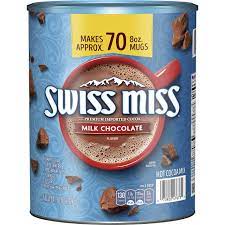 SWISS MISS MILK CHOCOLATE CAN 2.17KG