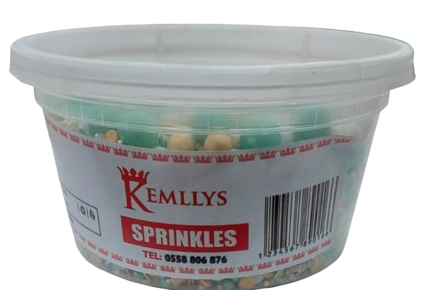 KEMILLYS SPRINKLES GOLD & GREEN160G