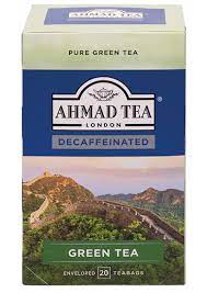 AHMAD TEA DECAFFEINATED GREEN 40G