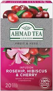 AHMAD TEA ROSEHIP & HIBISCUS 40G