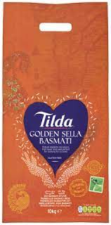 TILDA GOLDEN SELLA BASMATI RICE 10KG