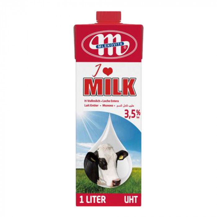 MLEKOVITA UHT FULL CREAM 1L