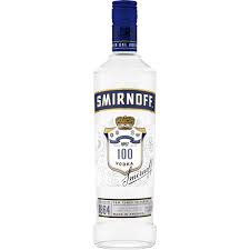 SMIRNOFF 100 VODKA 1LT