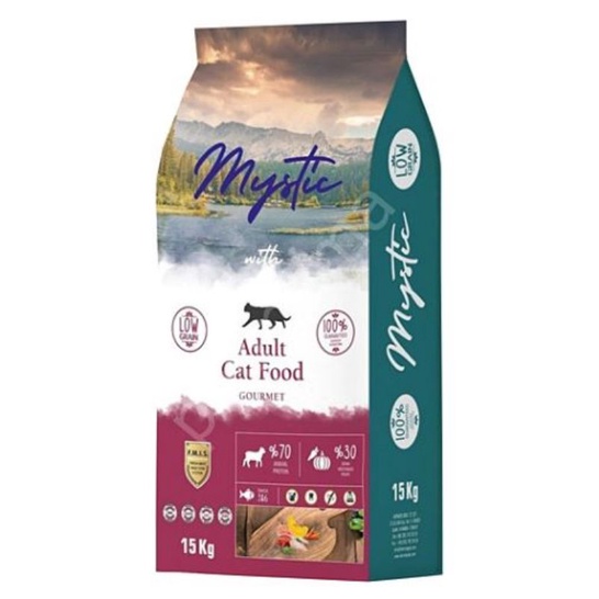 MYSTIC ADULT CAT FOOD GOURMET 1.5KG