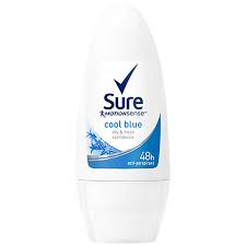 SURE ROLL ON COOL BLUE 50ML