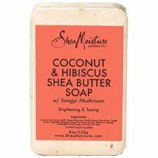 SHEA MOISTURE COCONUT & HIBISCUS SHEA BUTTER SOAP 230G