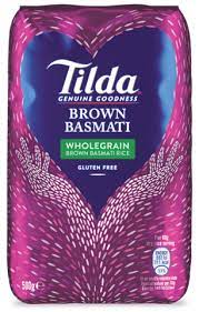 TILDA BROWN BASMATI RICE 5KG