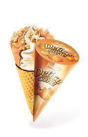SANDRA DELICE CONE ICE CREAM CARAMEL 200ML
