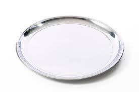 SILVER SERVING TRAY