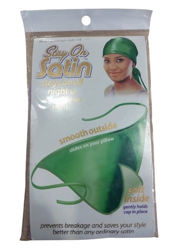 STAY ON SATIN EDGE BONNET STYLE 7637