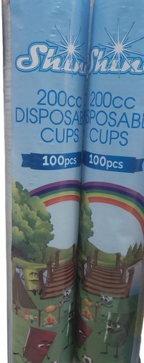SHINE DISPOSABLE CUPS TP 200CC
