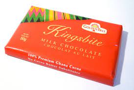 GOLDEN TREE KINGSBITE CHOCOLATE 100G