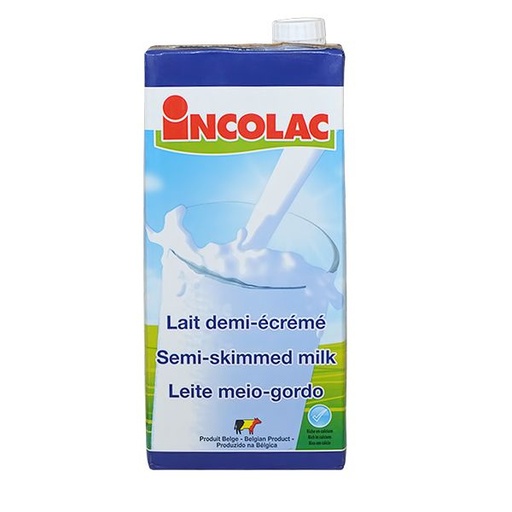 INCOLAC UHT SEMI-SKIMMED 1LT