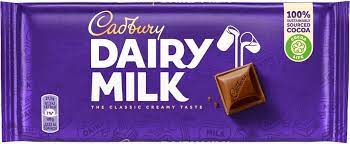 CADBURY DAIRY MILK CHOCOLATE 110G