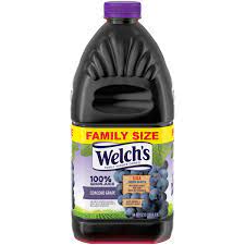 WELCH 100% JUICE GRAPE JUICE 2.83L