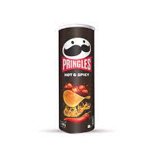 PRINGLES HOT & SPICY 165G