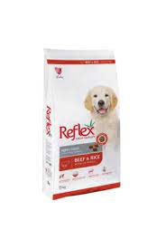 REFLEX PUPPY FOOD BEEF & RICE 15KG