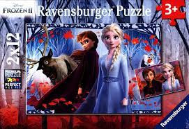 RAVENSBURGER PUZZLE JOURNEY TO THE UNKNOWN 2X12