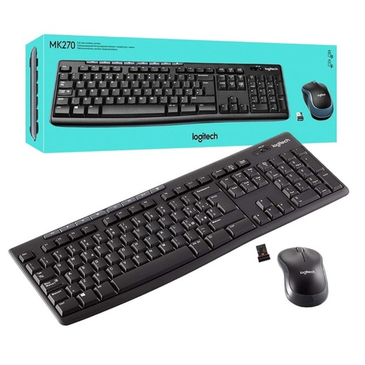 LOGITECH WIRELES KEYBOARD & MOUSE COMBO