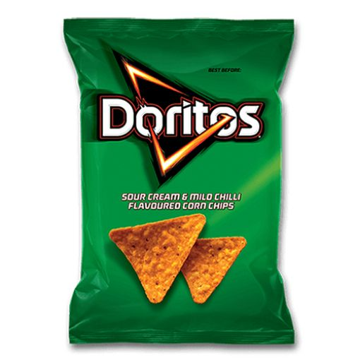 DORITOS SOUR CREAM & MILD CHILLI 145G