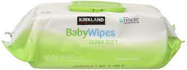 KIRKLAND BABY WIPES-ORGANIC(100 SHEET)