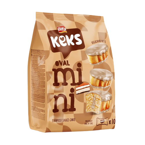 BIFA MINI TIRAMISU SAUCE CAKE 180G